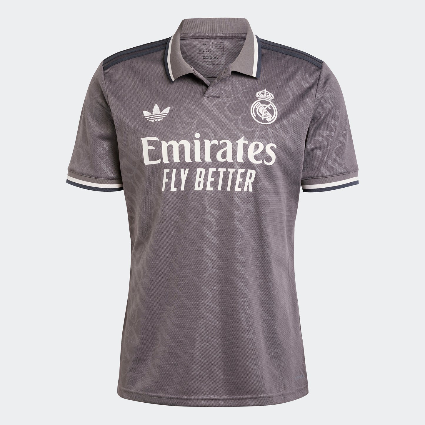 adidas Real Madrid 3rd Jersey 24-25 - Charcoal