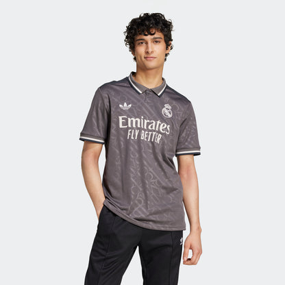 adidas Real Madrid 3rd Jersey 24-25 - Charcoal