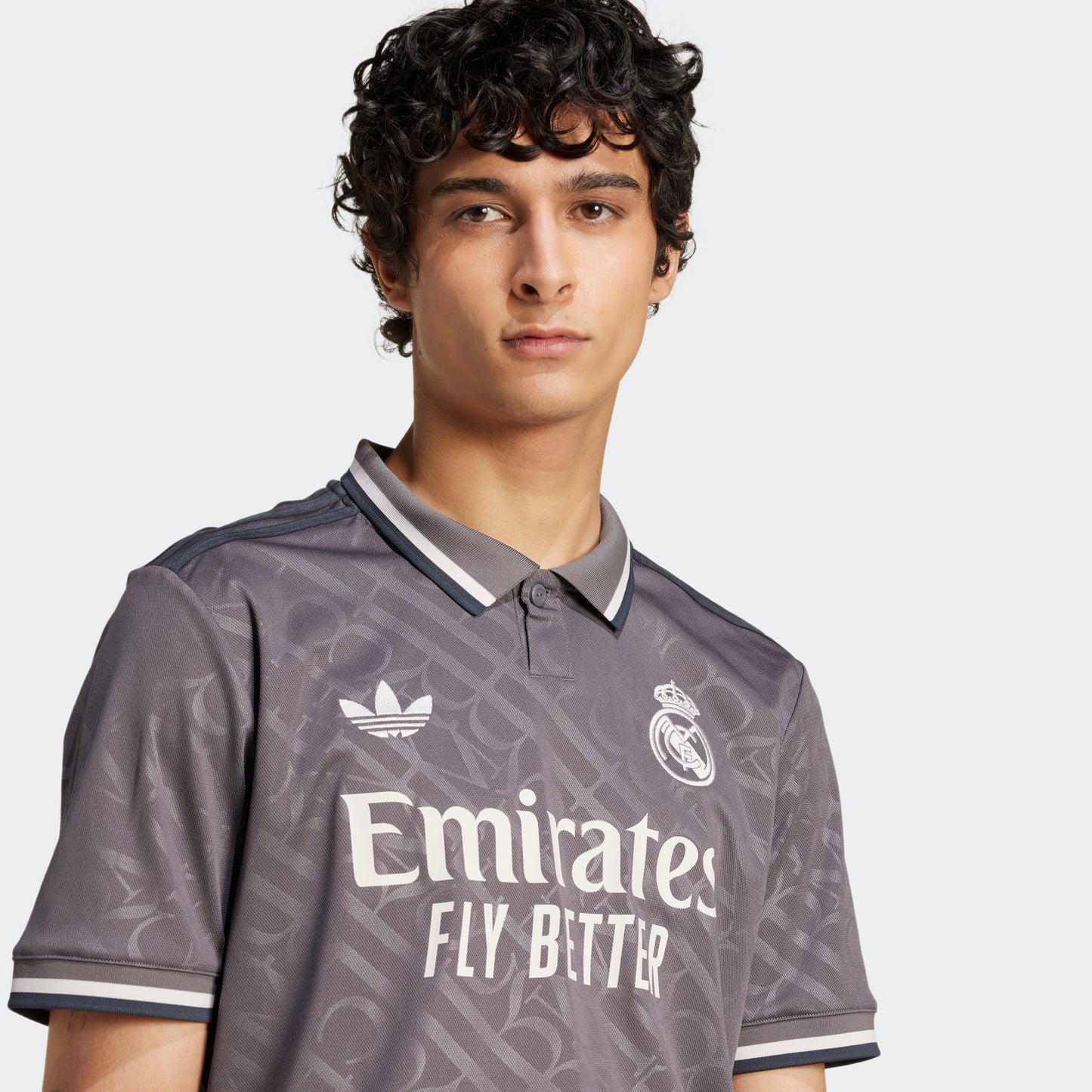 adidas Real Madrid 3rd Jersey 24-25 - Charcoal