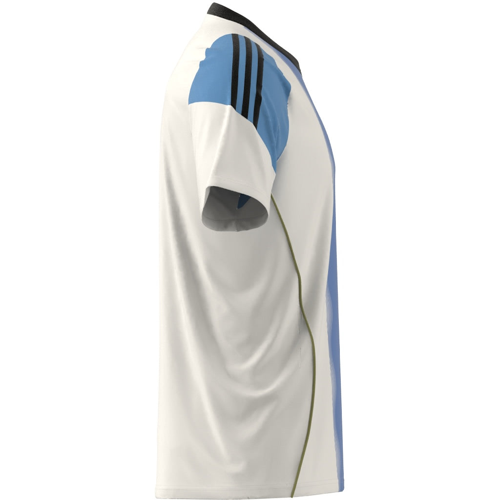 adidas Messi Training Jersey - White/Semi Blue Burst