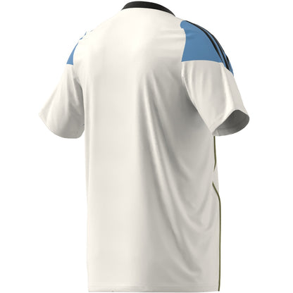 adidas Messi Training Jersey - White/Semi Blue Burst