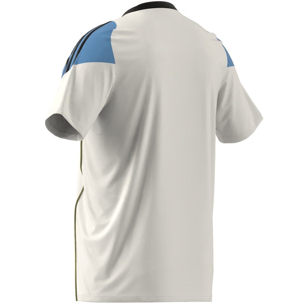 adidas Messi Training Jersey - White/Semi Blue Burst