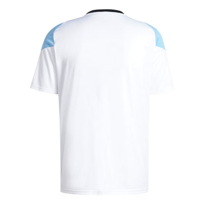 adidas Messi Training Jersey - White/Semi Blue Burst