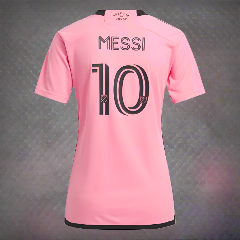 adidas Inter Miami CF 24-25 Home Authentic W Jersey Messi - Easy Pink