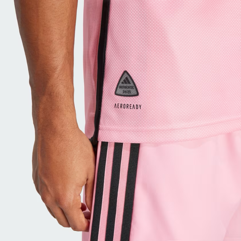 adidas Inter Miami CF 24-25 Home Authentic Jersey - Easy Pink