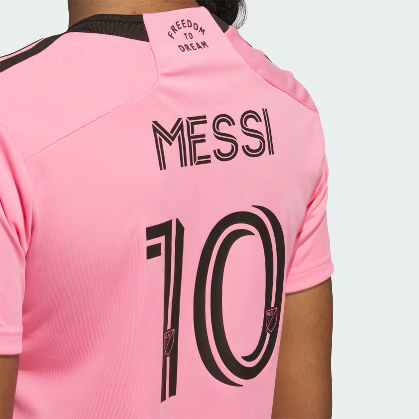 adidas Inter Miami CF 24-25 Home Authentic W Jersey Messi - Easy Pink