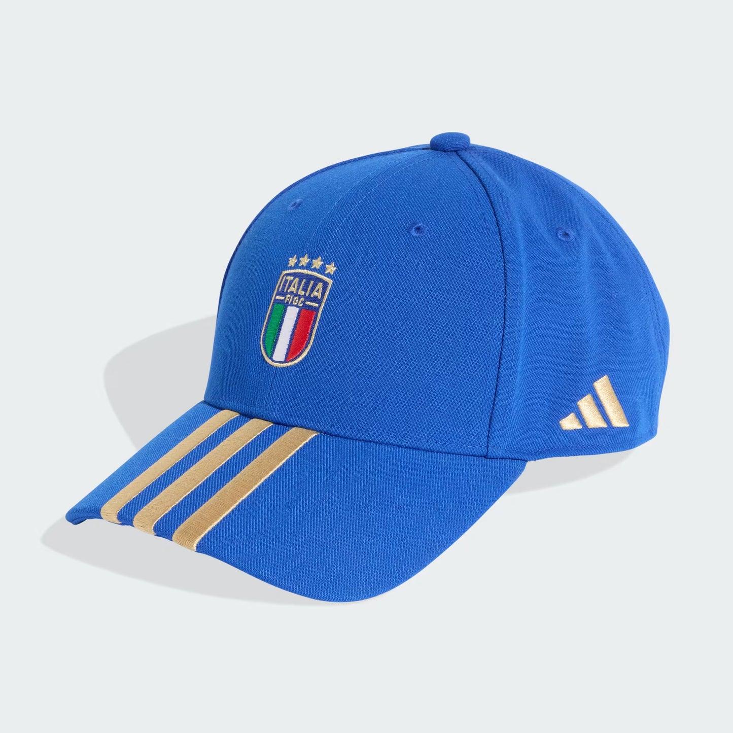 adidas Italy Football Cap - Bold Blue / Hazy Beige