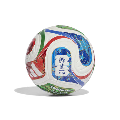 adidas FIFA World Cup 26™ Trionda Mini ball - White / Royal Blue / Solar Blue / Power Red