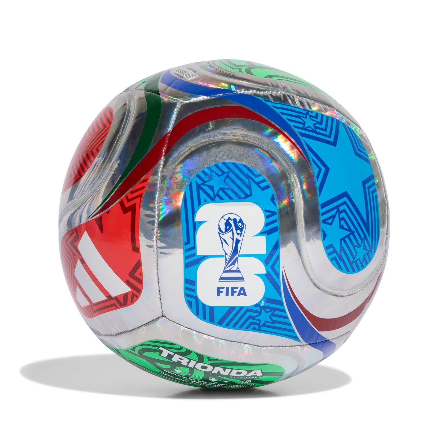 adidas FIFA World Cup 26™ Trionda Training Foil Ball - Multicolor / White / Royal Blue / Solar Blue