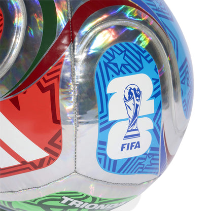 adidas FIFA World Cup 26™ Trionda Training Foil Ball - Multicolor / White / Royal Blue / Solar Blue