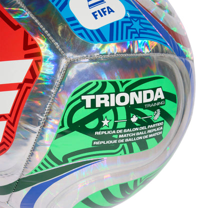 adidas FIFA World Cup 26™ Trionda Training Foil Ball - Multicolor / White / Royal Blue / Solar Blue