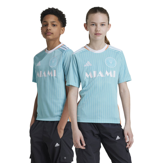 adidas Inter Miami CF 24-25 Third Kids Jersey - Easy Mint