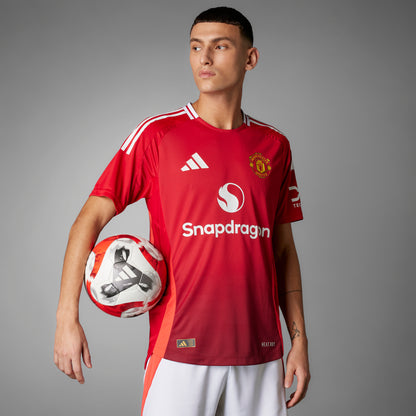 adidas Manchester United FC 24-25 Home Authentic - Mufc Red / Bright Red