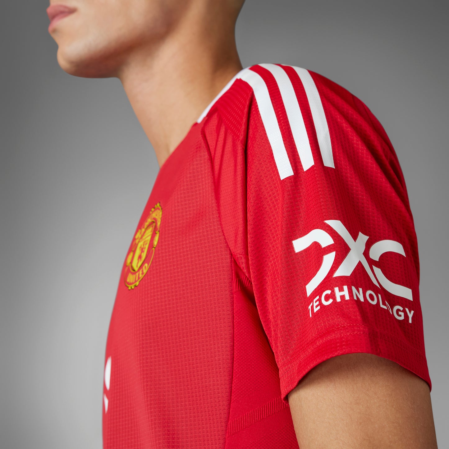 adidas Manchester United FC 24-25 Home Authentic - Mufc Red / Bright Red