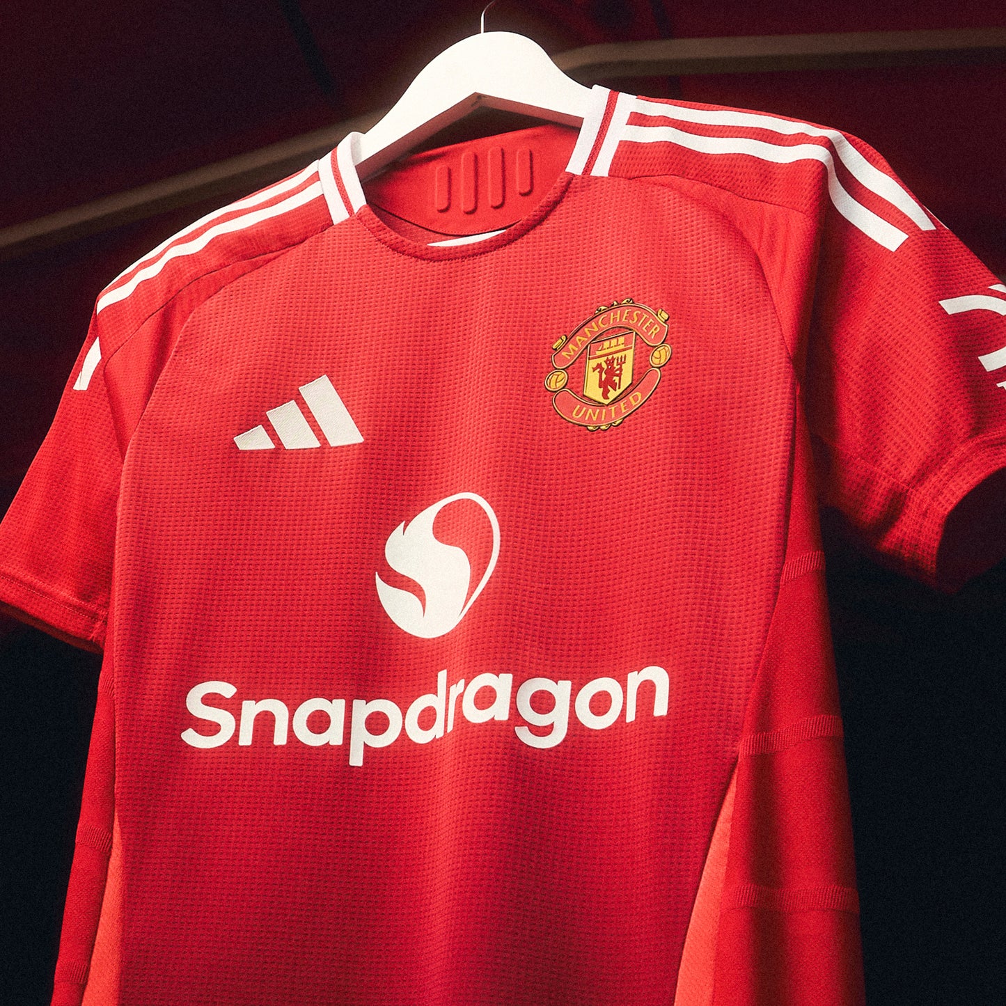 adidas Manchester United FC 24-25 Home Authentic - Mufc Red / Bright Red