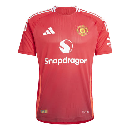 adidas Manchester United FC 24-25 Home Authentic - Mufc Red / Bright Red