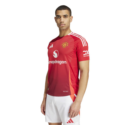 adidas Manchester United FC 24-25 Home Authentic - Mufc Red / Bright Red