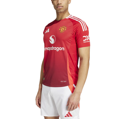 adidas Manchester United FC 24-25 Home Authentic - Mufc Red / Bright Red