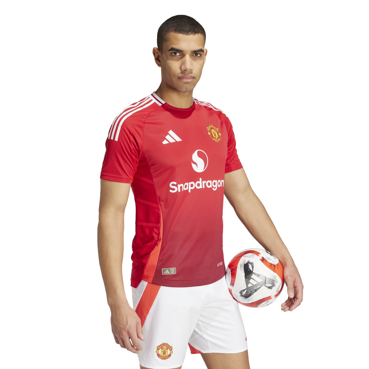 adidas Manchester United FC 24-25 Home Authentic - Mufc Red / Bright Red