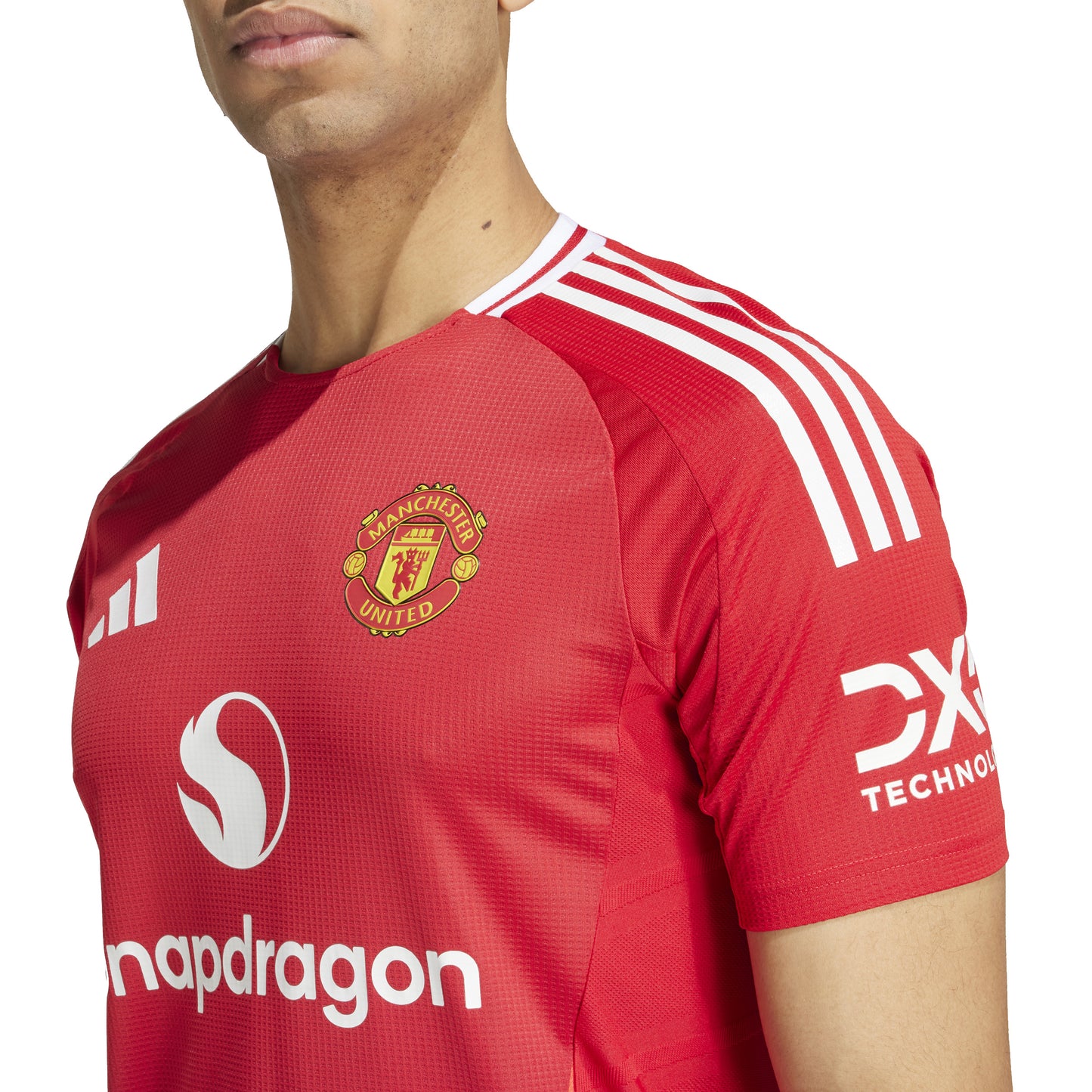 adidas Manchester United FC 24-25 Home Authentic - Mufc Red / Bright Red