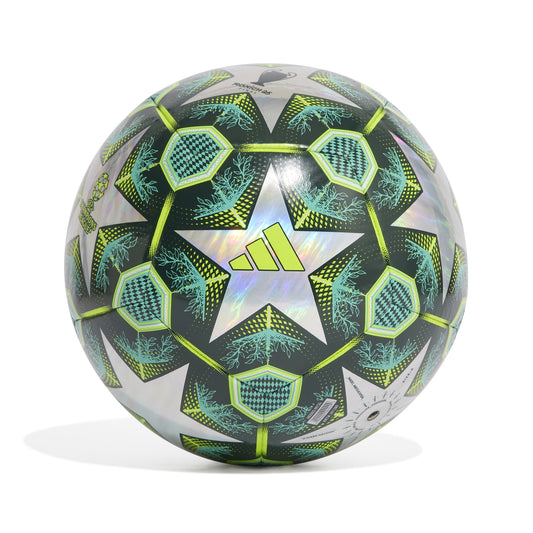 adidas UCL 24-25 Knockout Stages Foil Training Ball - Multicolor / Shadow Green / Solar Slime