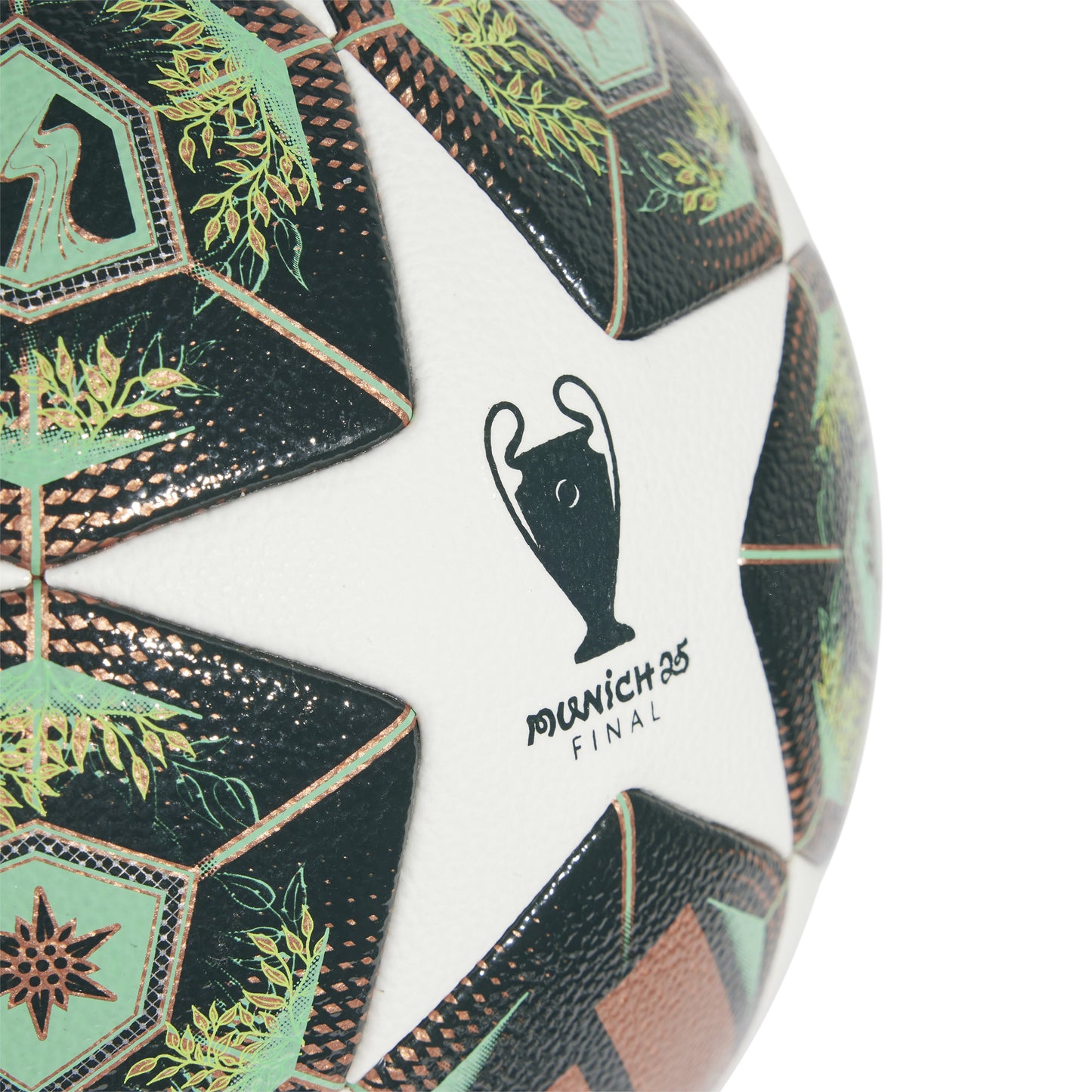 adidas UCL 24-25 Competition ball - White / Shadow Green / Solar Slime