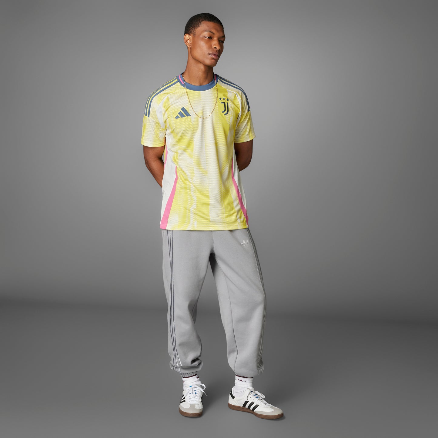 adidas Juventus 24-25 Away Jersey - Pure Sulfur