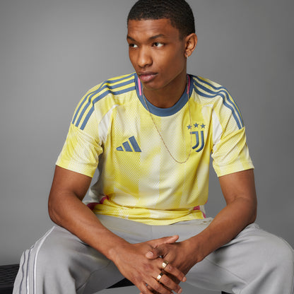 adidas Juventus 24-25 Away Jersey - Pure Sulfur