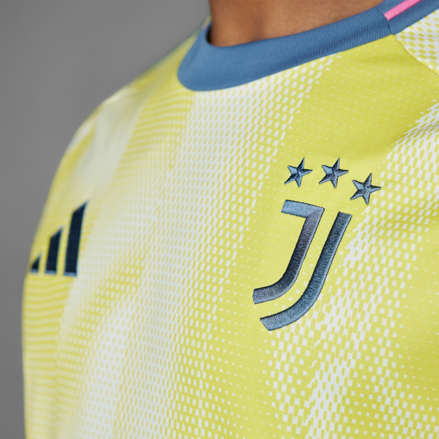 adidas Juventus 24-25 Kids Away Jersey - Pure Sulfur