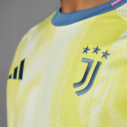 adidas Juventus 24-25 Away Jersey - Pure Sulfur