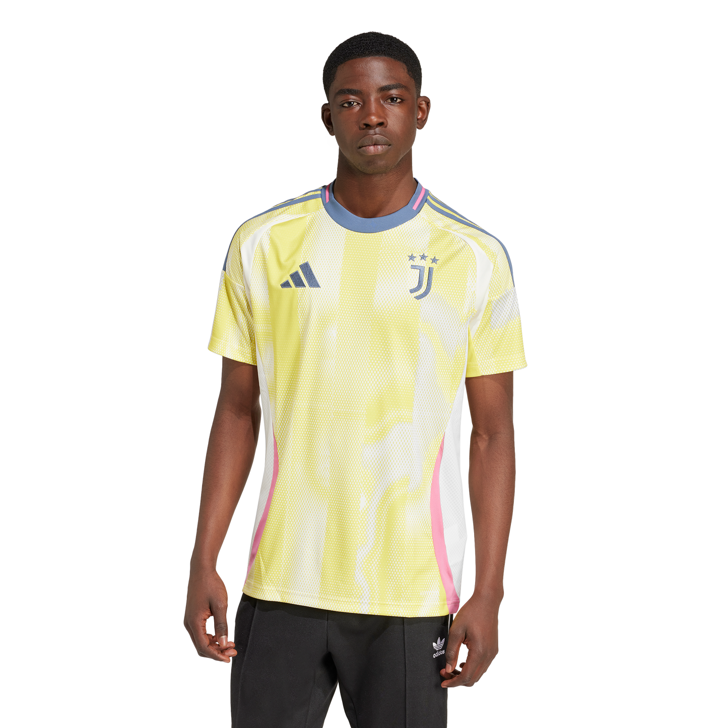 adidas Juventus 24-25 Away Jersey - Pure Sulfur