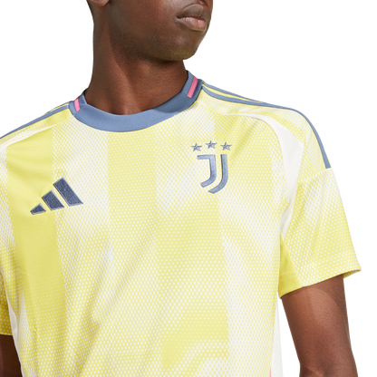 adidas Juventus 24-25 Away Jersey - Pure Sulfur