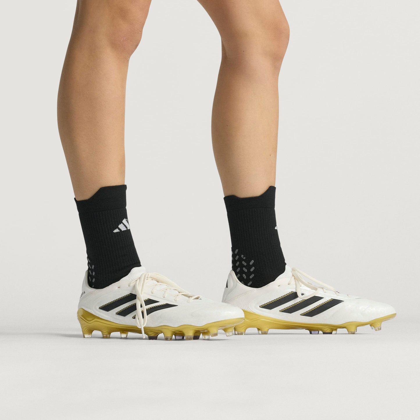 adidas Copa Pure 3 ELITE FG - Zero Metallic / Core Black / Gold Metallic