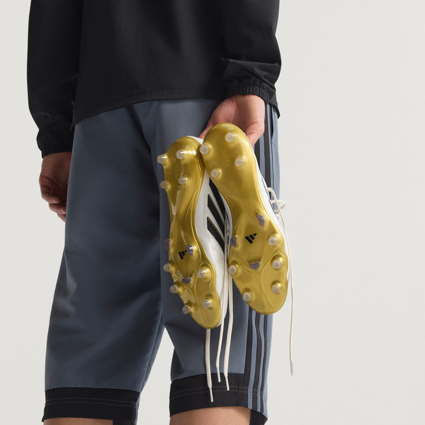adidas Copa Pure 3 ELITE FG - Zero Metallic / Core Black / Gold Metallic