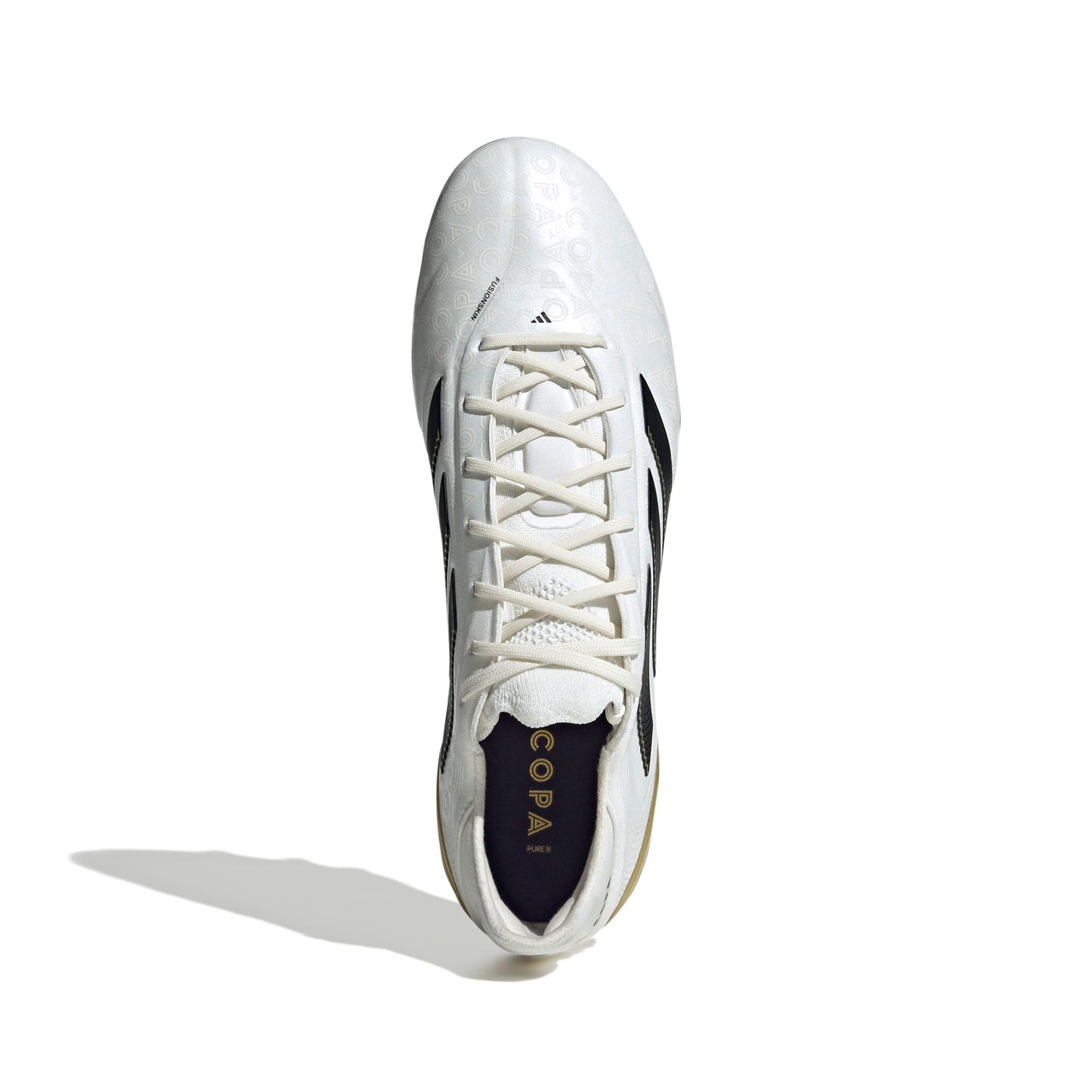 adidas Copa Pure 3 ELITE FG - Zero Metallic / Core Black / Gold Metallic
