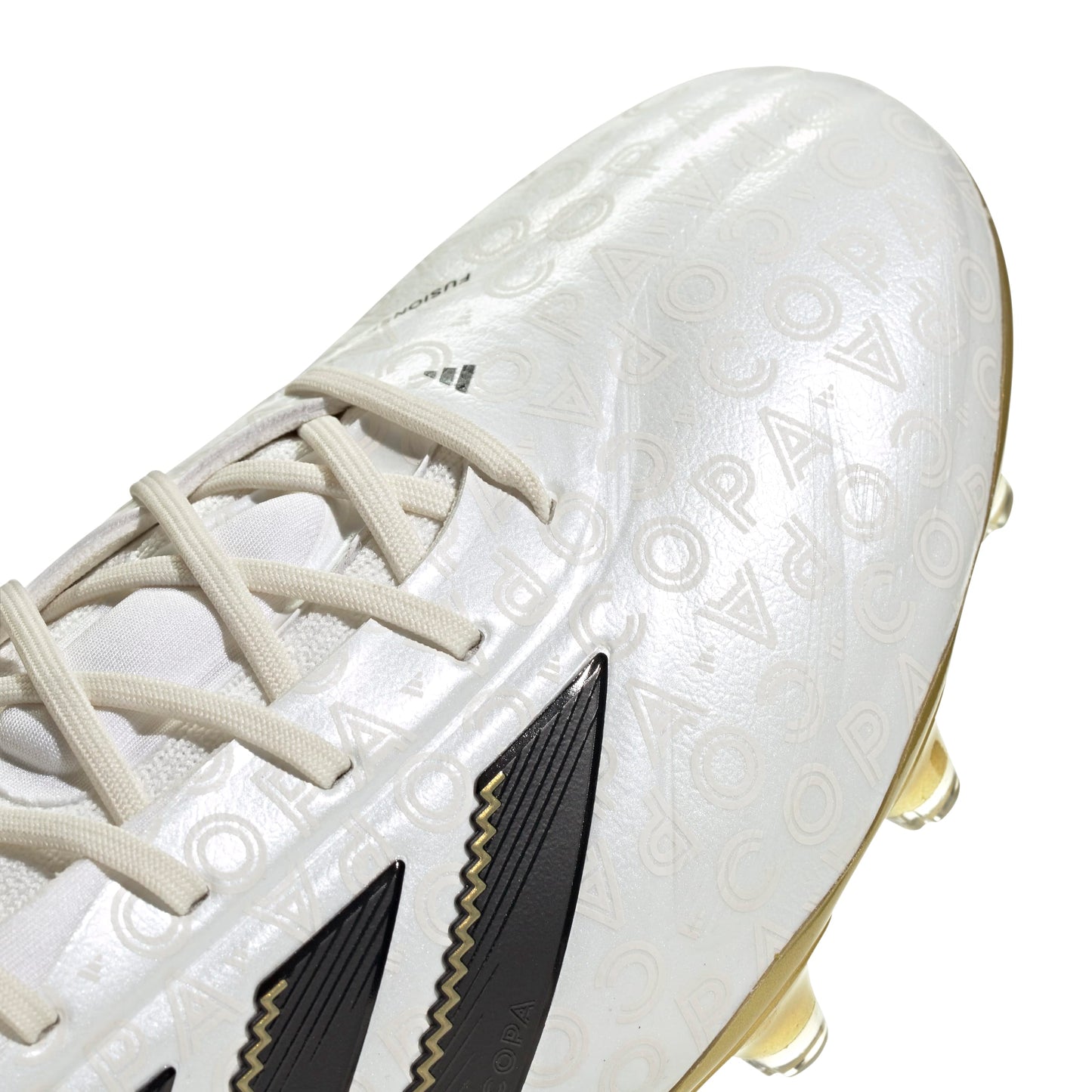 adidas Copa Pure 3 ELITE FG - Zero Metallic / Core Black / Gold Metallic