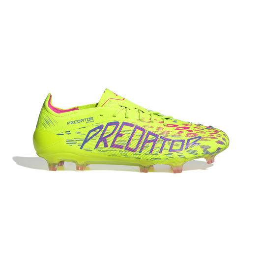 adidas Predator Elite FG - Lucid Lemon / Lucid Pink / Blue Fusion