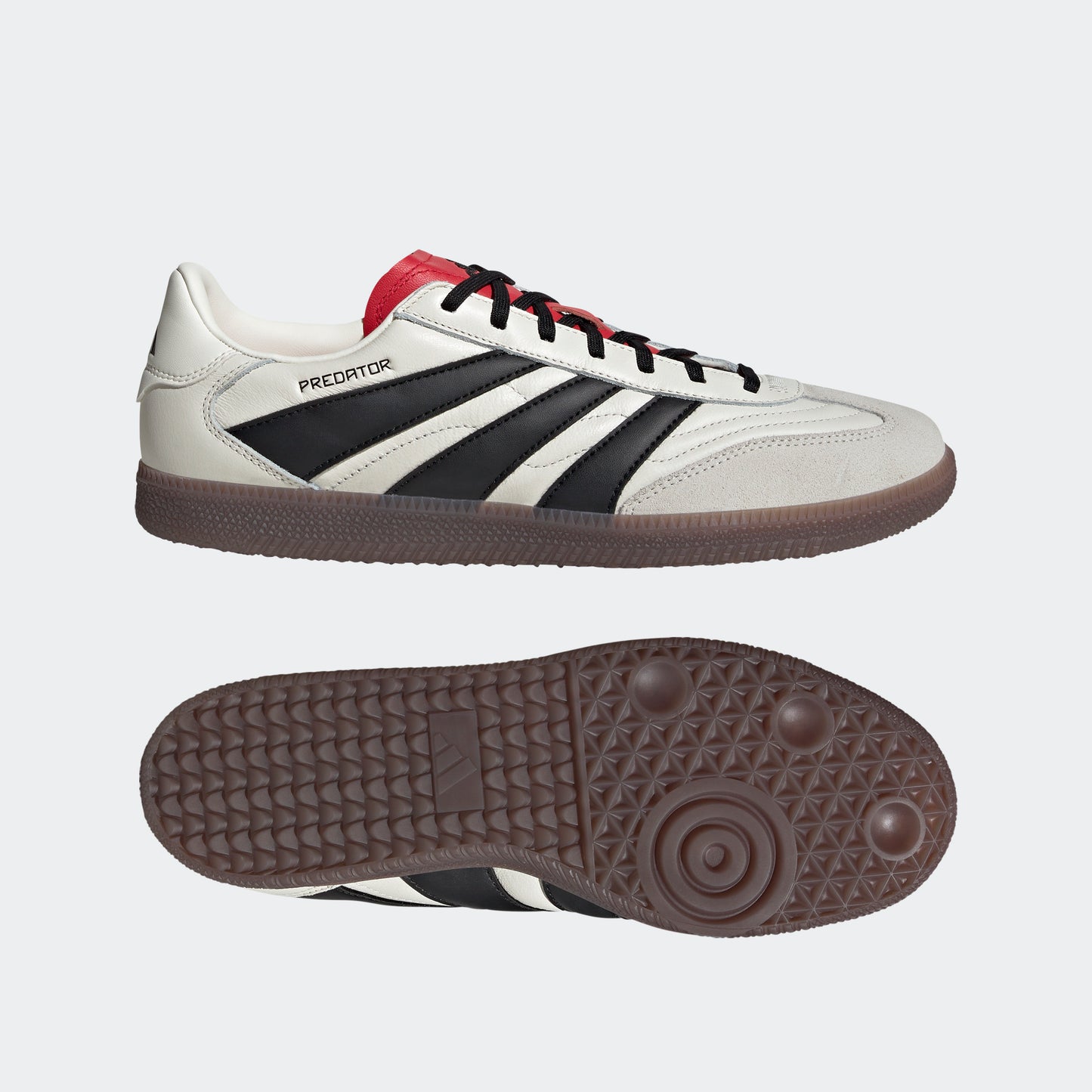 adidas Predator Freestyle - Off White / Core  Black / Pure Ruby