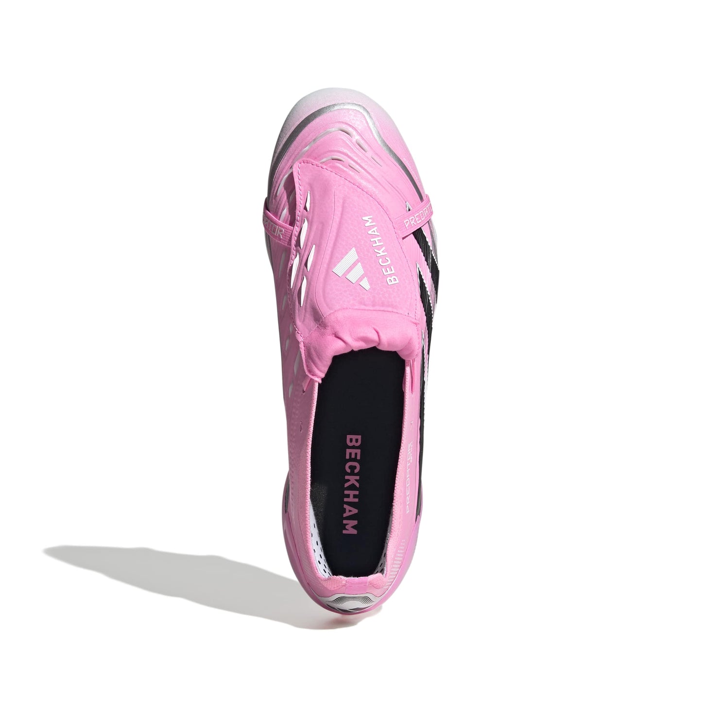 adidas Predator Elite FG Beckham Fold-Over Tongue - Beam Pink / Core Black / Cloud White