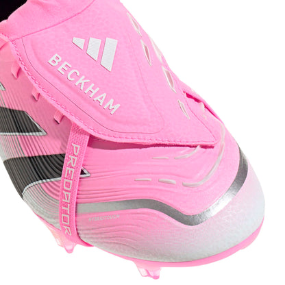 adidas Predator Elite FG Beckham Fold-Over Tongue - Beam Pink / Core Black / Cloud White