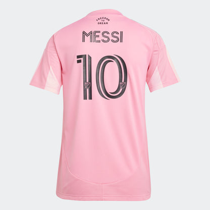 adidas Inter Miami CF 25-26 Messi 10 Home W Jersey - Easy Pink