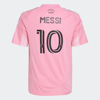 adidas Inter Miami CF 25-26 Messi 10 Kids Home Jersey