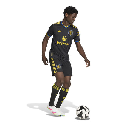 adidas Manchester United FC 25-26 Third Authentic - Black