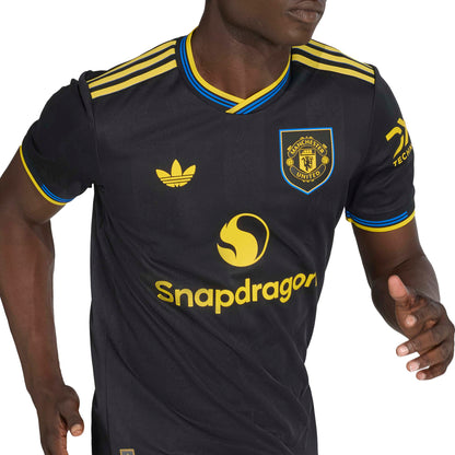 adidas Manchester United FC 25-26 Third Authentic - Black