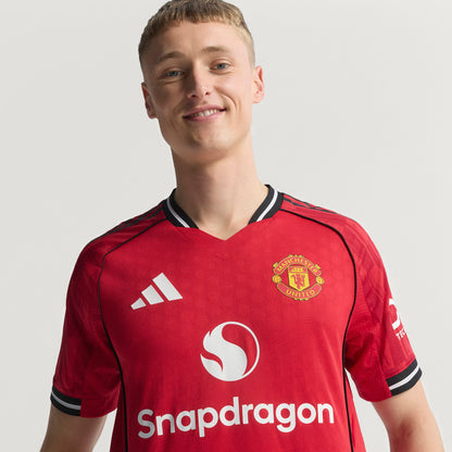 adidas Manchester United FC 25-26 Authentic Home - Mufc Red