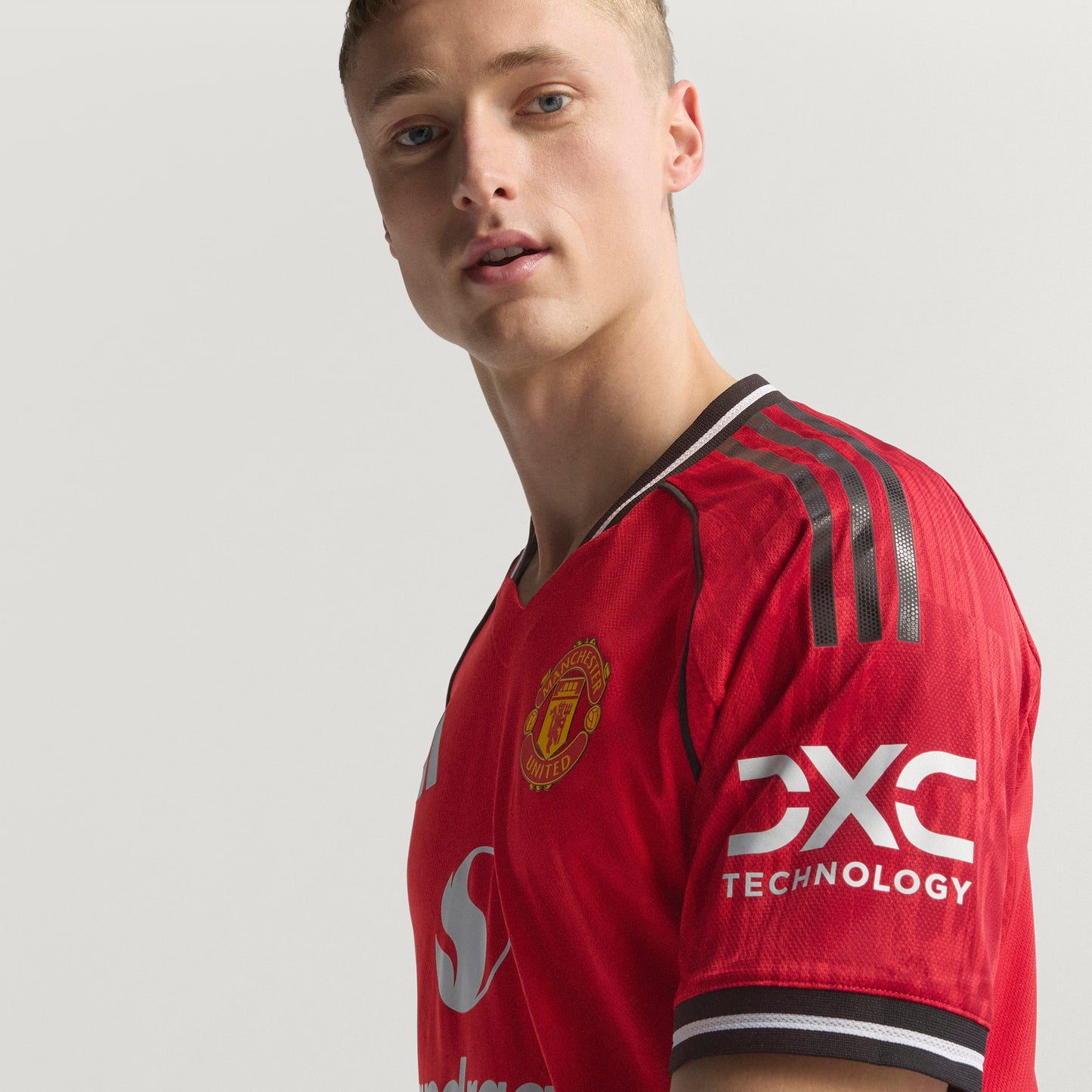 adidas Manchester United FC 25-26 Authentic Home - Mufc Red