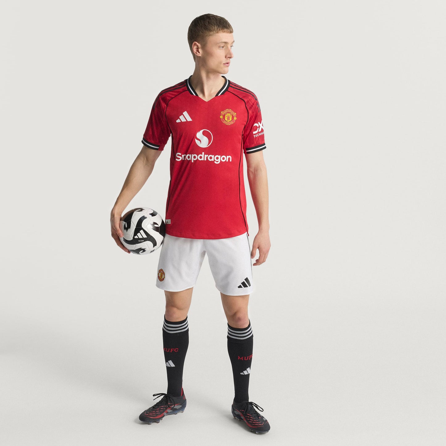 adidas Manchester United FC 25-26 Authentic Home - Mufc Red