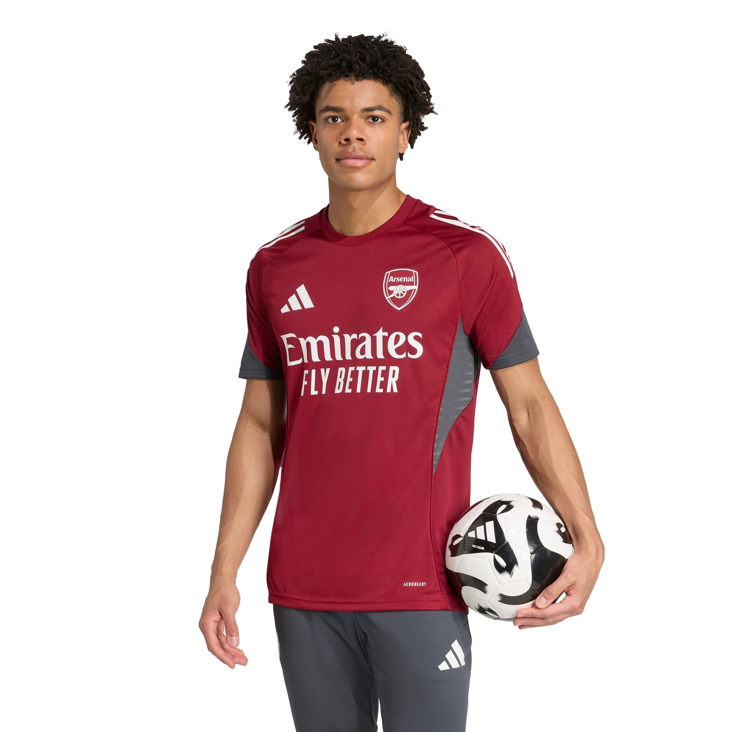 Arsenal FC 25-26 Tiro 25 European Training Jersey - Branding
