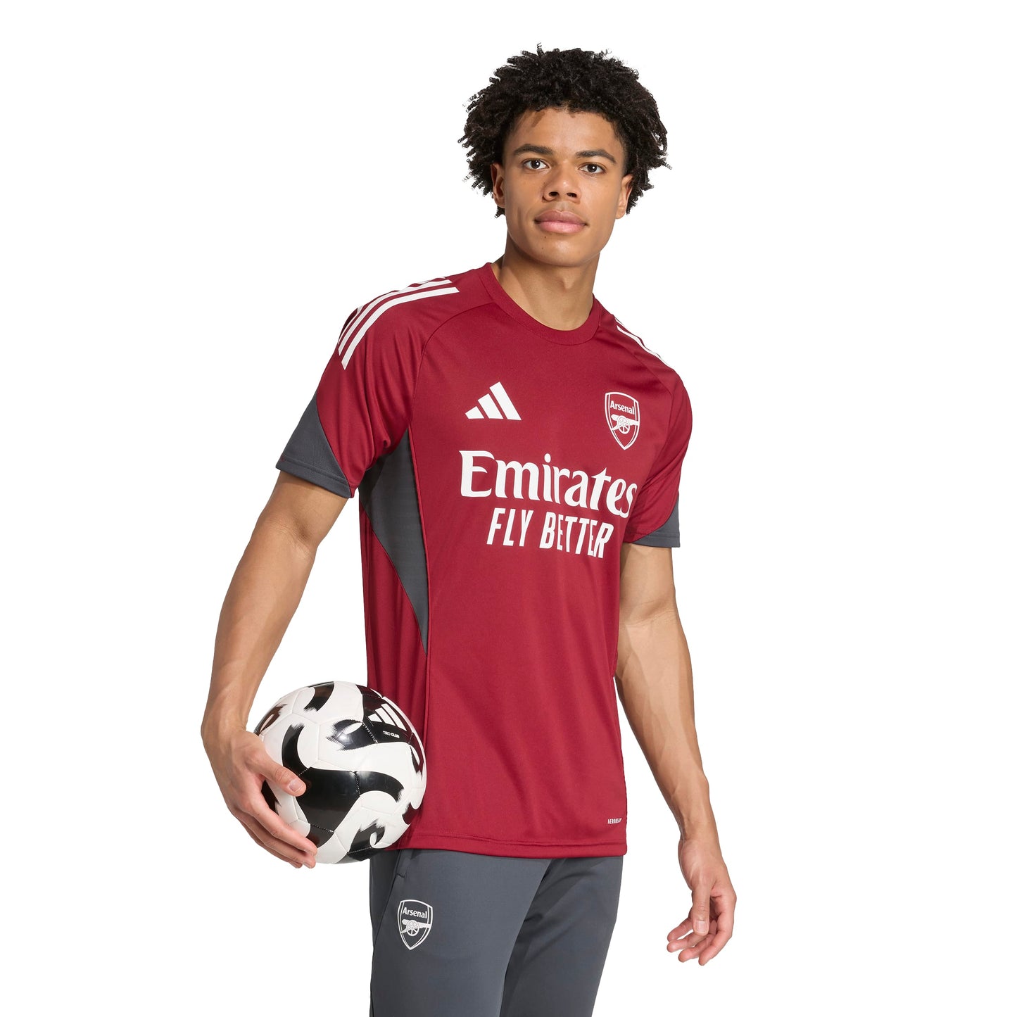 Arsenal FC 25-26 Tiro 25 European Training Jersey - Branding