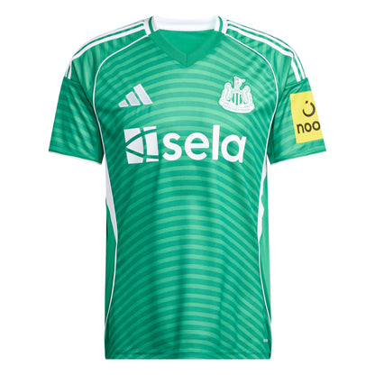 adidas Newcastle United FC 25-26 Away Jersey - Team Green / White